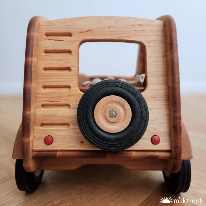 Drewart Car wooden toy copyright at Milk Tooth Australia