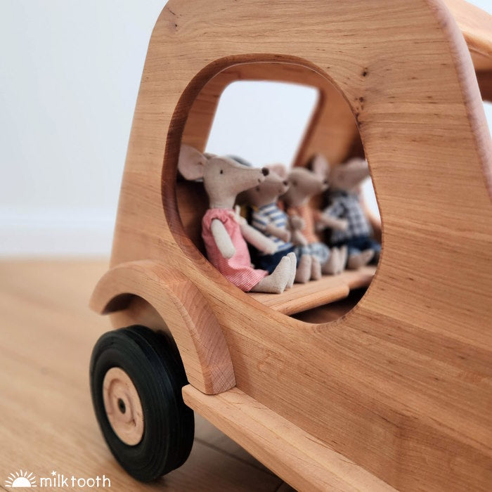 Drewart Car wooden toy copyright at Milk Tooth Australia