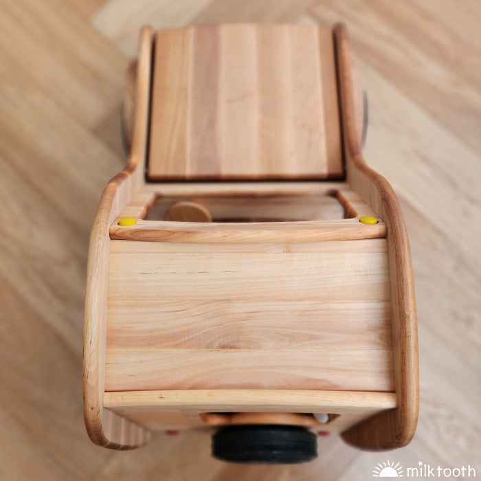 Drewart Car wooden toy copyright at Milk Tooth Australia