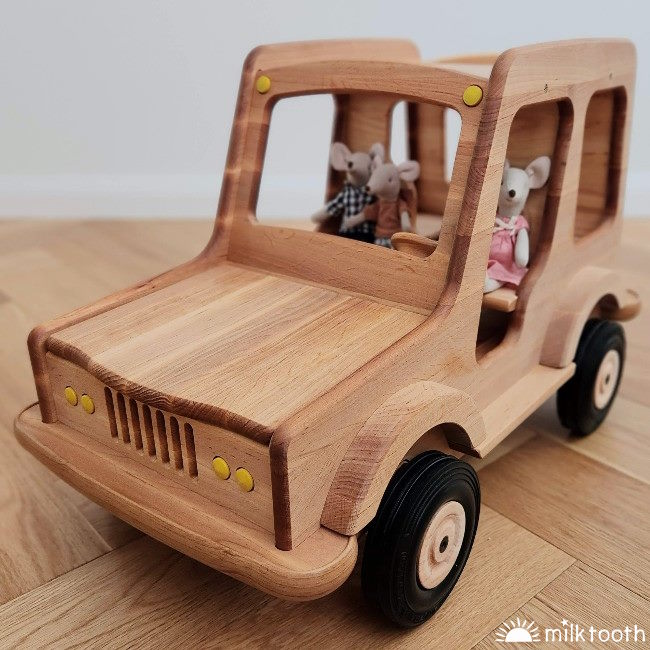 Drewart Off-Road Car Jeep Maileg Mice copyright Milk Tooth Australia
