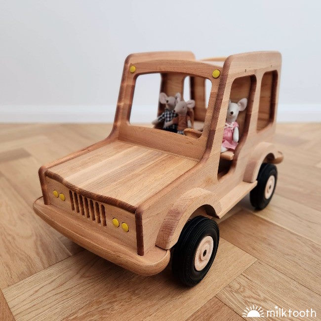 Drewart Off-Road Car Jeep Maileg Mice copyright Milk Tooth Australia