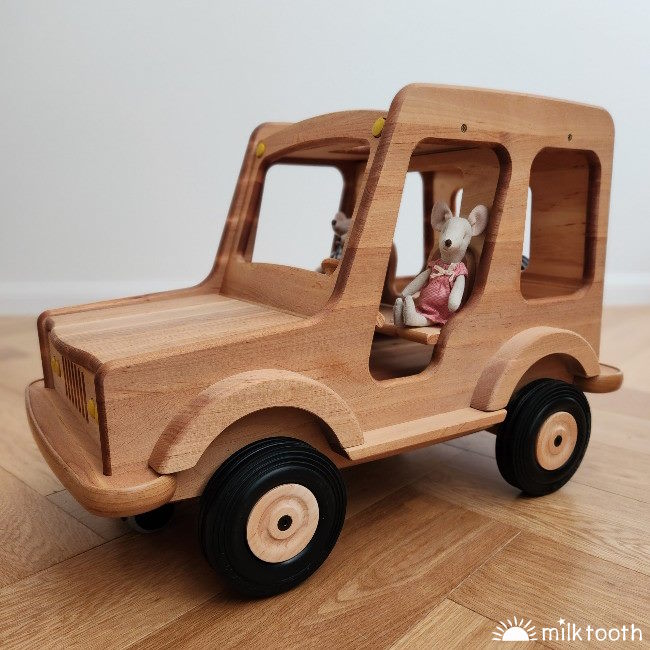 Drewart Off-Road Car Jeep Maileg Mice copyright Milk Tooth Australia