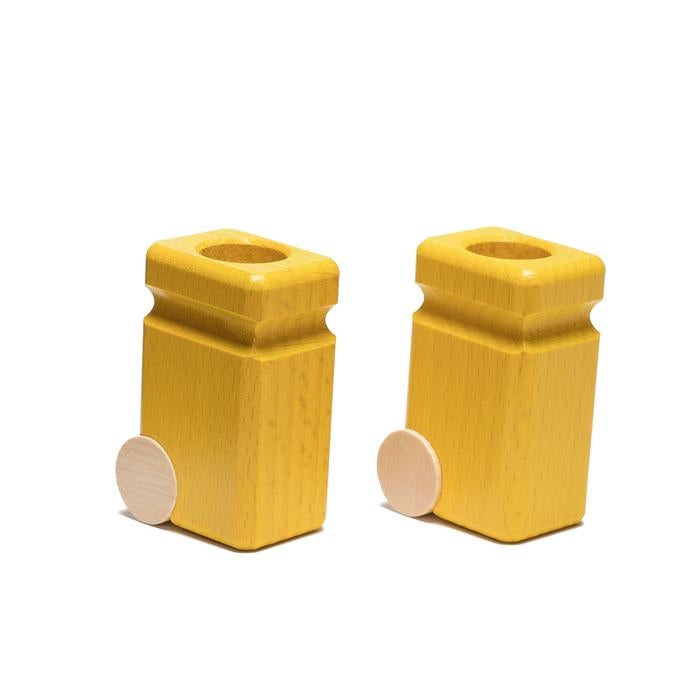 Fagus | Garbage Cans Yellow at Milk Tooth