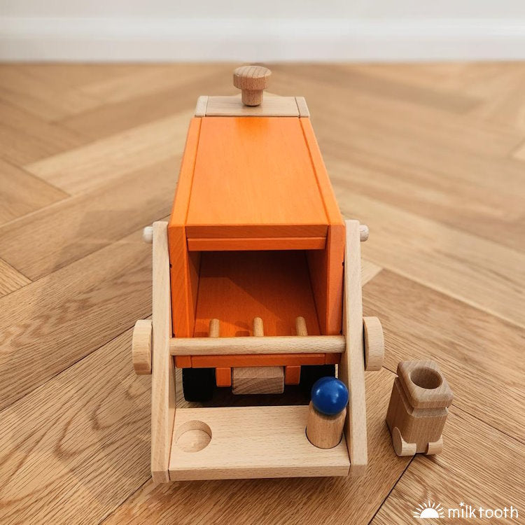 Fagus | Limited Edition Orange Garbage Truck at Milk Tooth