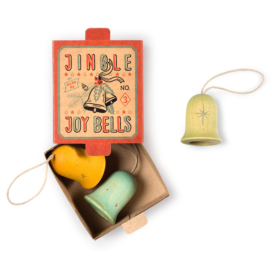 Grapat | Christmas Decorations Jingle Joy Bells at Milk Tooth Australia