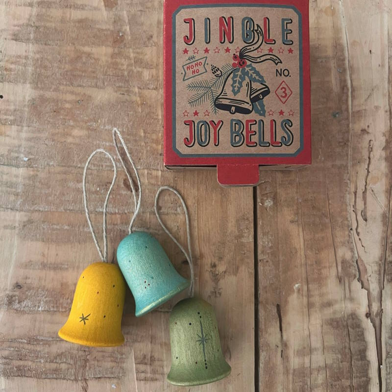 Grapat | Christmas Decorations Jingle Joy Bells at Milk Tooth Australia