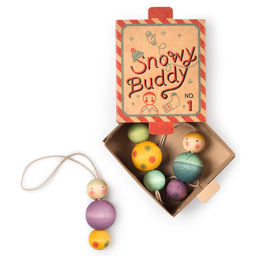 Grapat | Christmas Decorations Snowy Buddy at Milk Tooth Australia