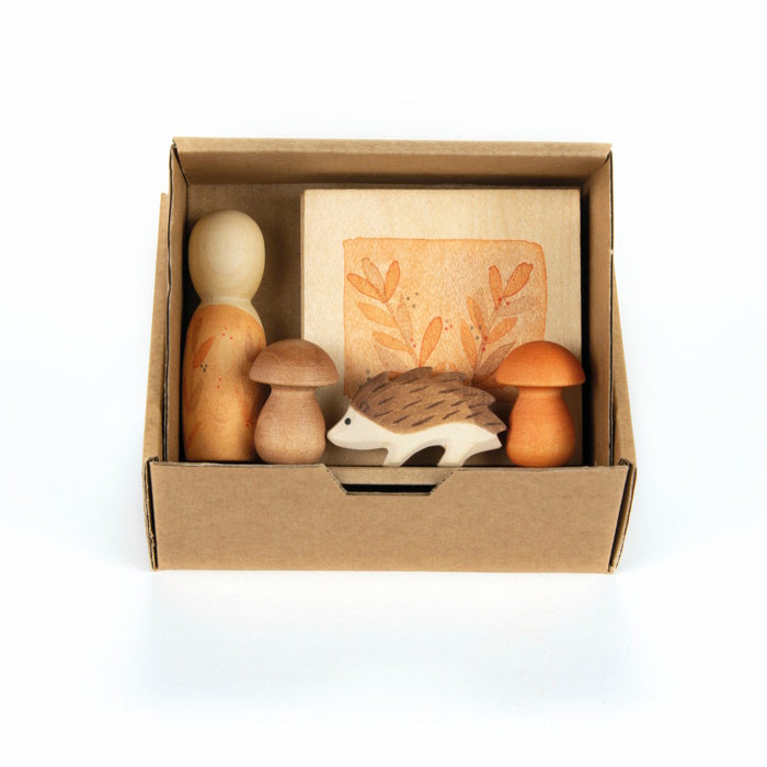 Grapat x Ostheimer Hello Autumn wooden toys at Milk Tooth Australia