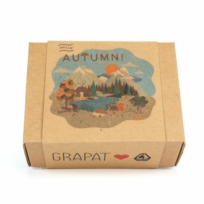 Grapat x Ostheimer Hello Autumn wooden toys at Milk Tooth Australia