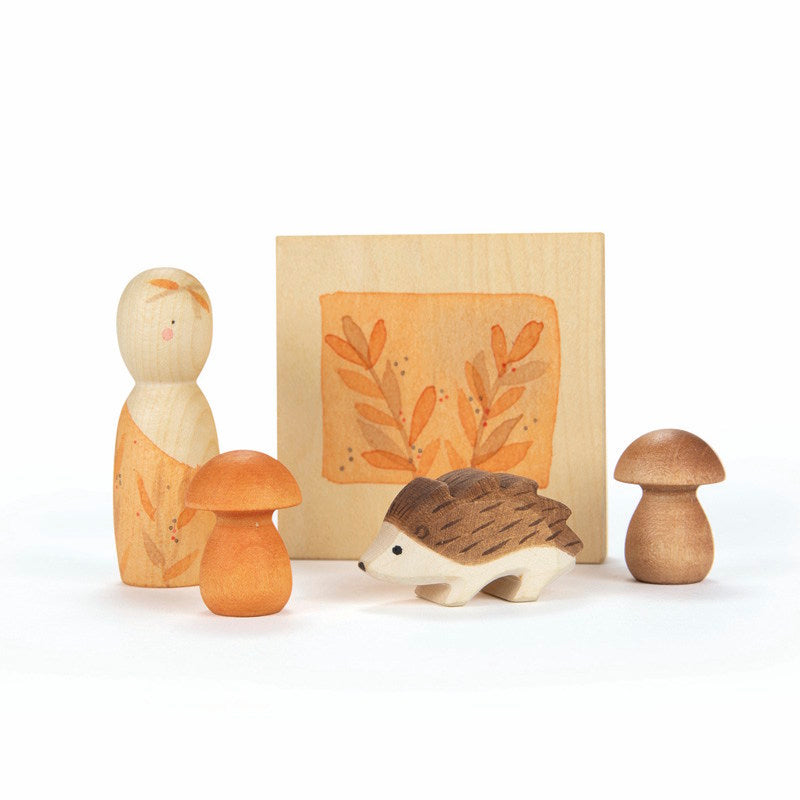 Grapat x Ostheimer Hello Autumn wooden toys at Milk Tooth Australia