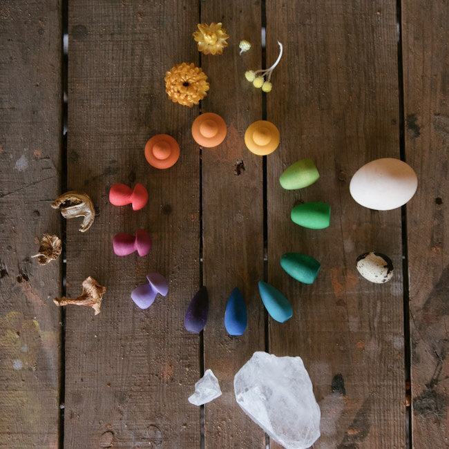 Grapat | Mandala | Rainbow Snowflakes 36 Pieces at Milk Tooth