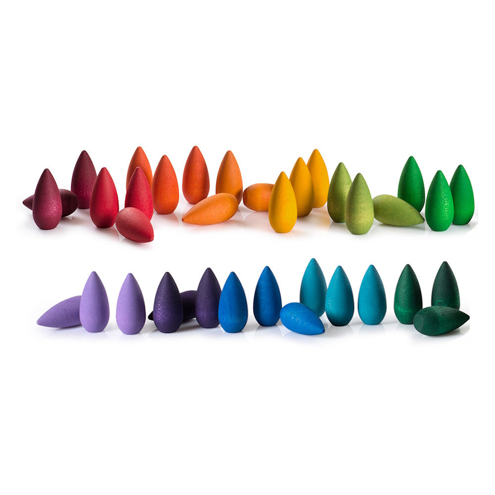 Grapat | Mandala | Rainbow Snowflakes 36 Pieces at Milk Tooth