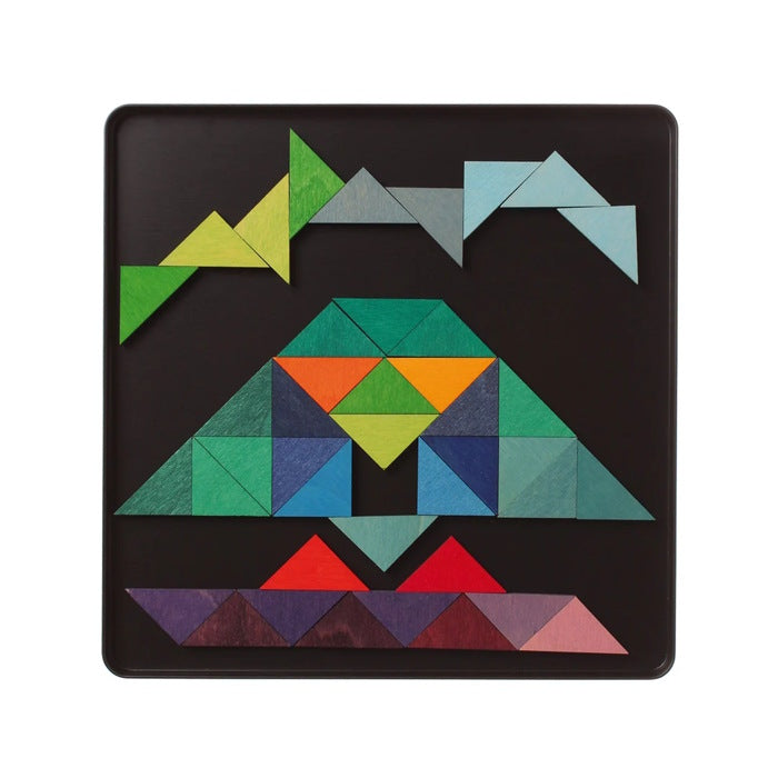 Grimm's | Magnet Puzzle Mini Triangles