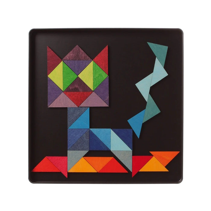 Grimm's | Magnet Puzzle Mini Triangles