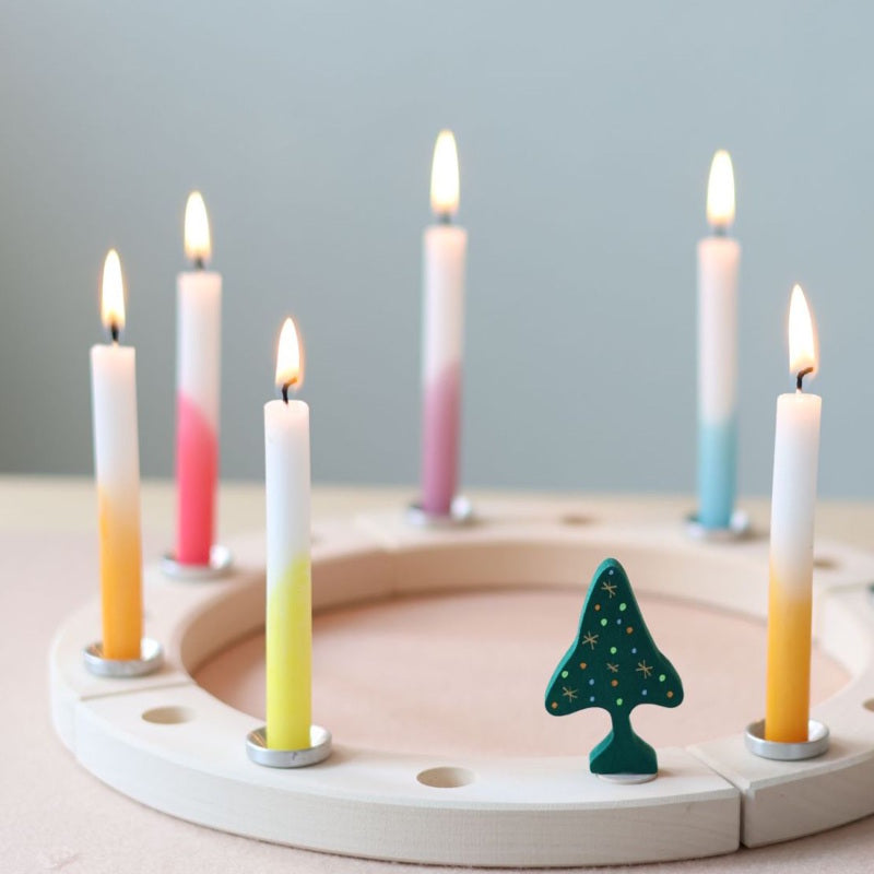 Grimm&#39;s Christmas Tree Decoration for Celebration Ring or Spiral at Milk Tooth Australia