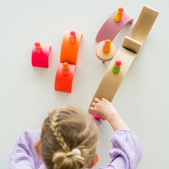 Grimm&#39;s | Neon Pink Friends at Milk Tooth