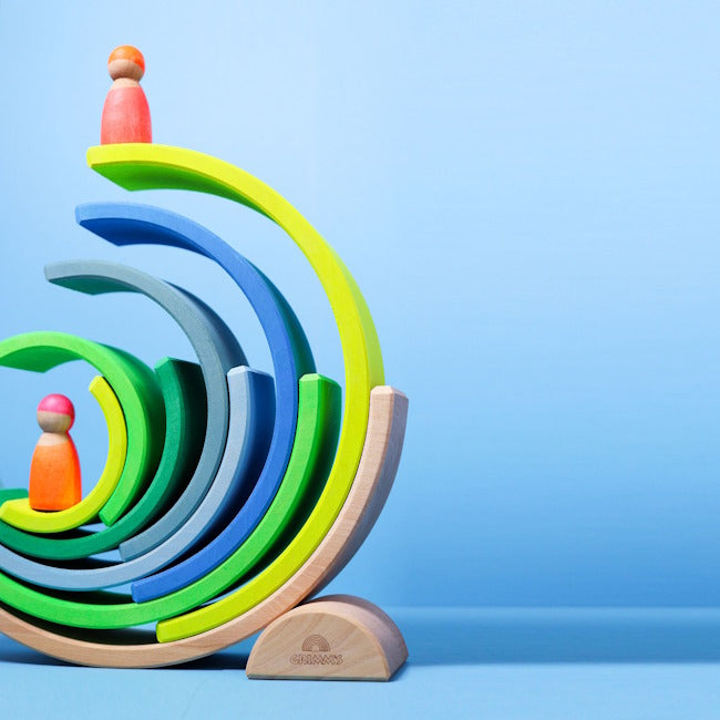 Grimm&#39;s | Rainbow Neon Green at Milk Tooth