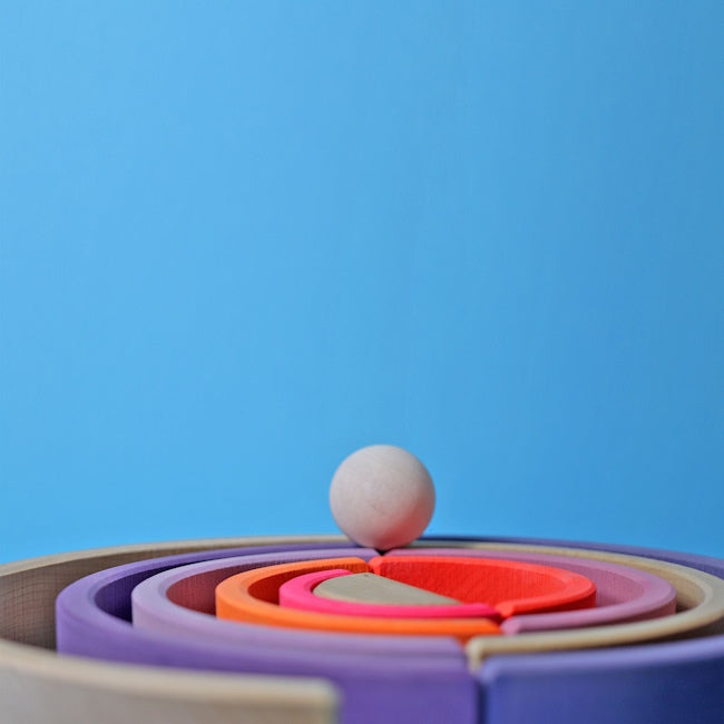 Grimm&#39;s | Rainbow Neon Pink at Milk Tooth