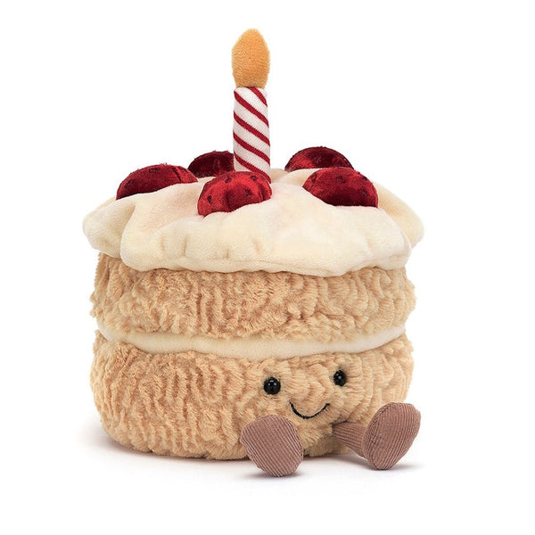  Amuseables ケーキ型ぬいぐるみ Jellycat | Amuseables Birthday Cake - Milk Tooth