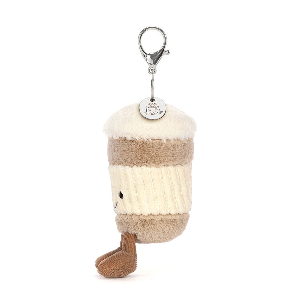 Jellycat Amuseables Coffee-to-Go Bag Charm