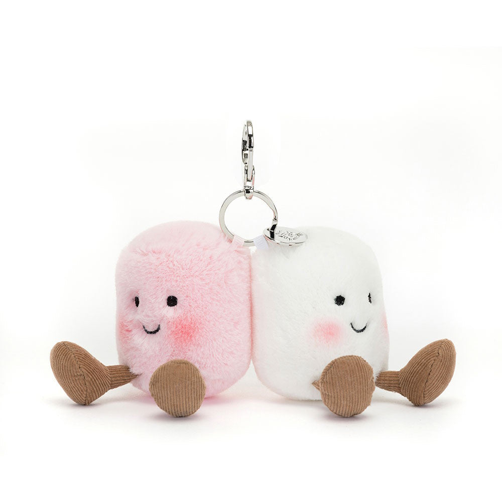 Jellycat | Amuseables Marshmallows Bag Charm at Milk Tooth Australia
