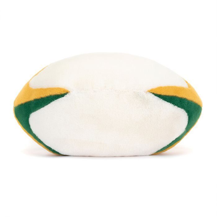 Jellycat | Amuseables Sports Australian Rugby Ball at Milk Tooth Australia
