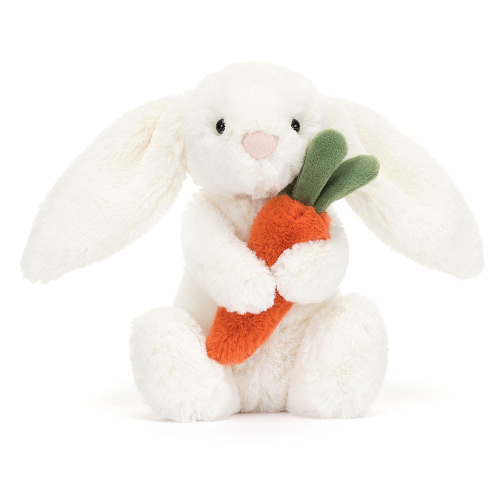 Jellycat Bashful Carrot Bunny Small Milk Tooth