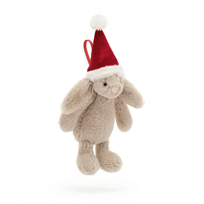Jellycat | Bashful Christmas Bunny Decoration at Milk Tooth