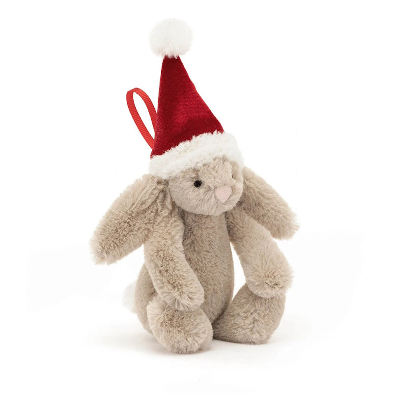 Jellycat | Bashful Christmas Bunny Decoration at Milk Tooth