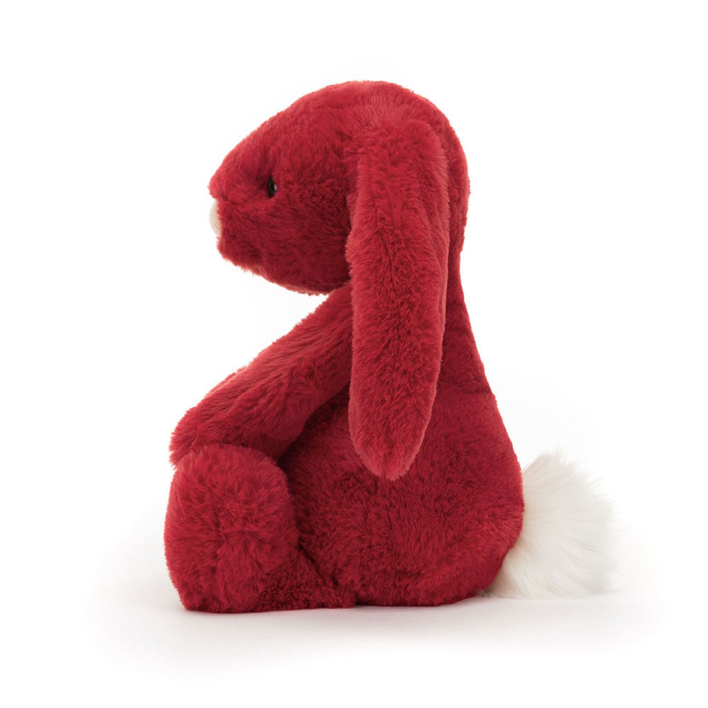 Jellycat Bashful Luxe Bunny Scarlett Medium at MIlk Tooth Australia