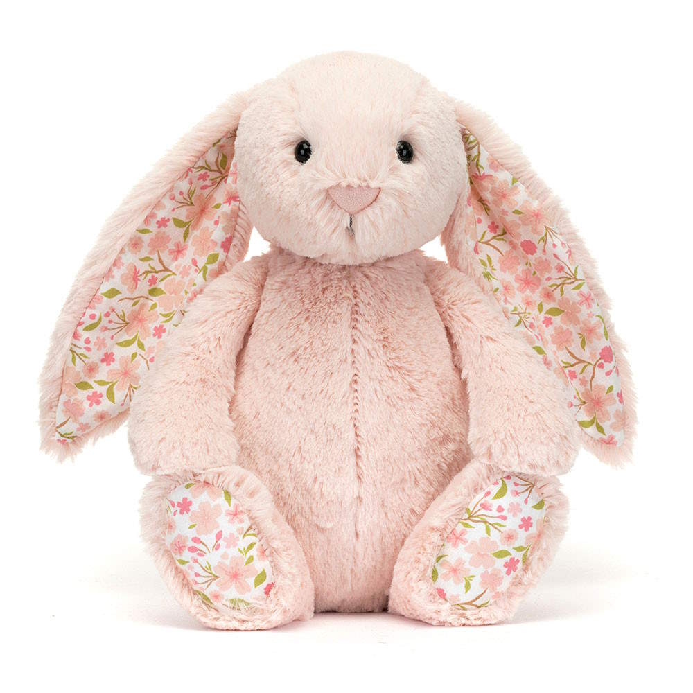 Jellycat | Blossom Bashful Bunny Medium Blush Cherry at Milk Tooth Australia