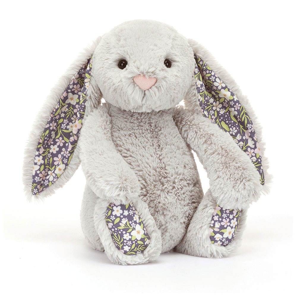 Jellycat | Blossom Bashful Bunny Medium Silver Bloom