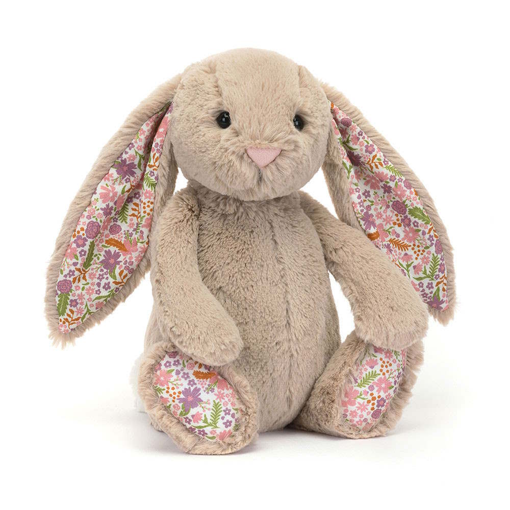 Jellycat | Blossom Bashful Bunny Medium Beige Petal at Milk Tooth Australia