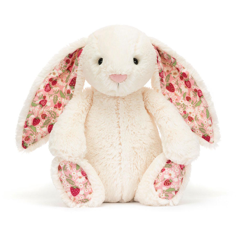 Jellycat Blossom Bashful Bunny Medium Cream Berry