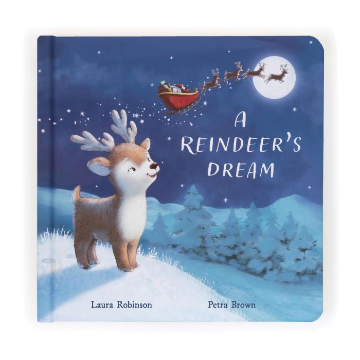 Jellycat | A Reindeer&#39;s Dream (Mitzi Reindeer) | Board Book at Milk Tooth