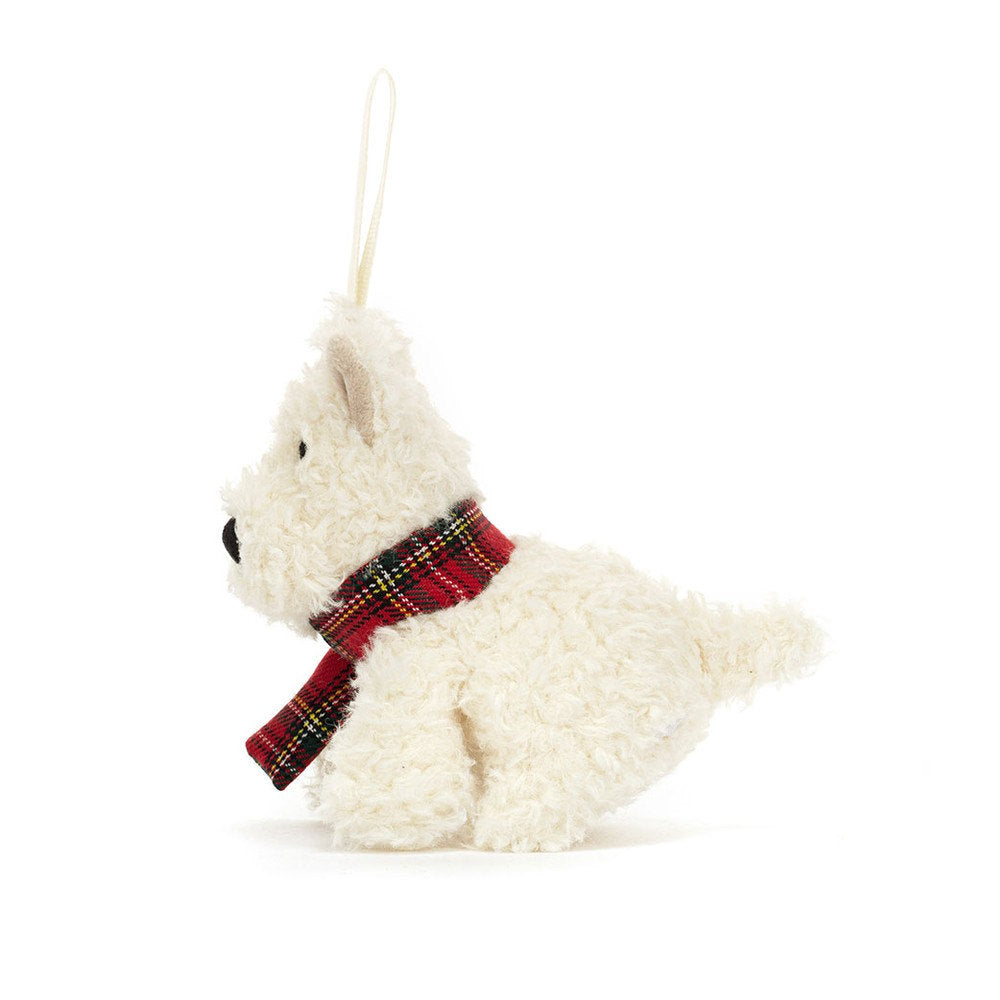 Jellycat | Munro Scottie Dog Decoration at Milk Tooth Australia