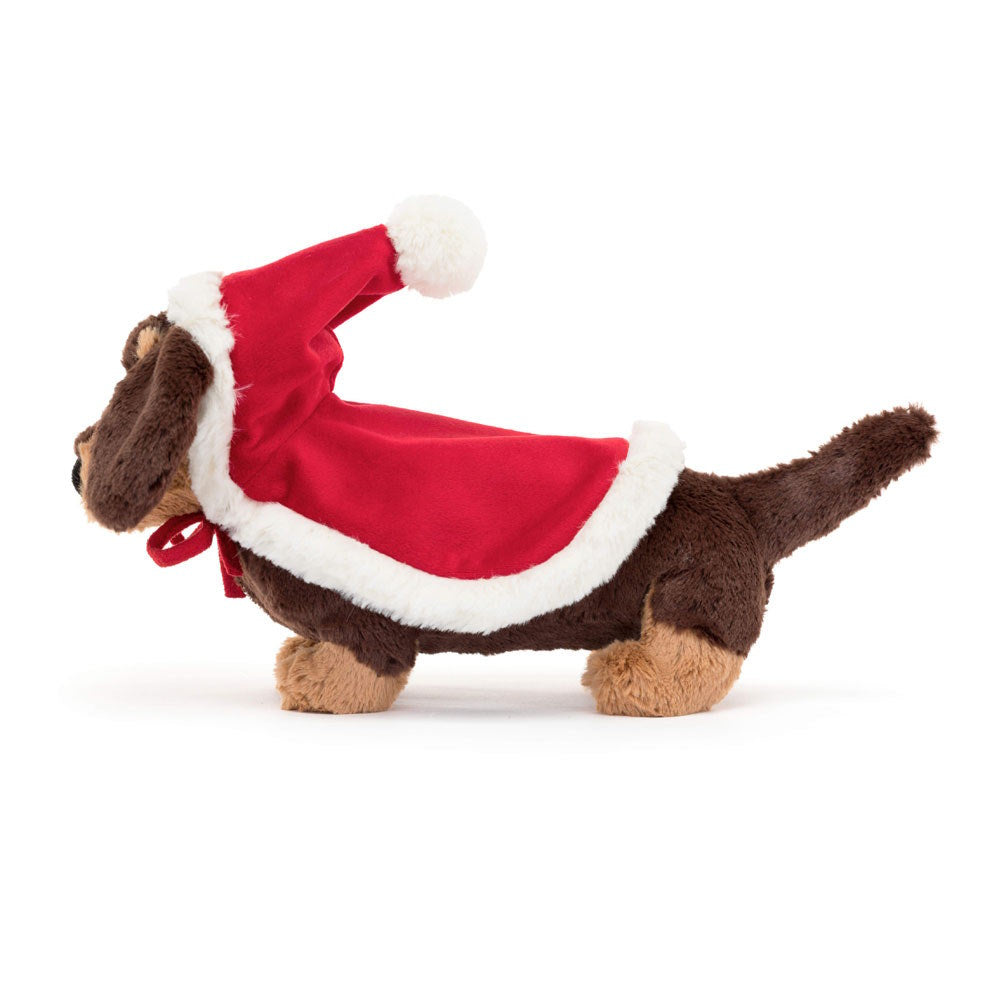Jellycat | Winter Warmer Otto Sausage Dog at Milk Tooth Australia
