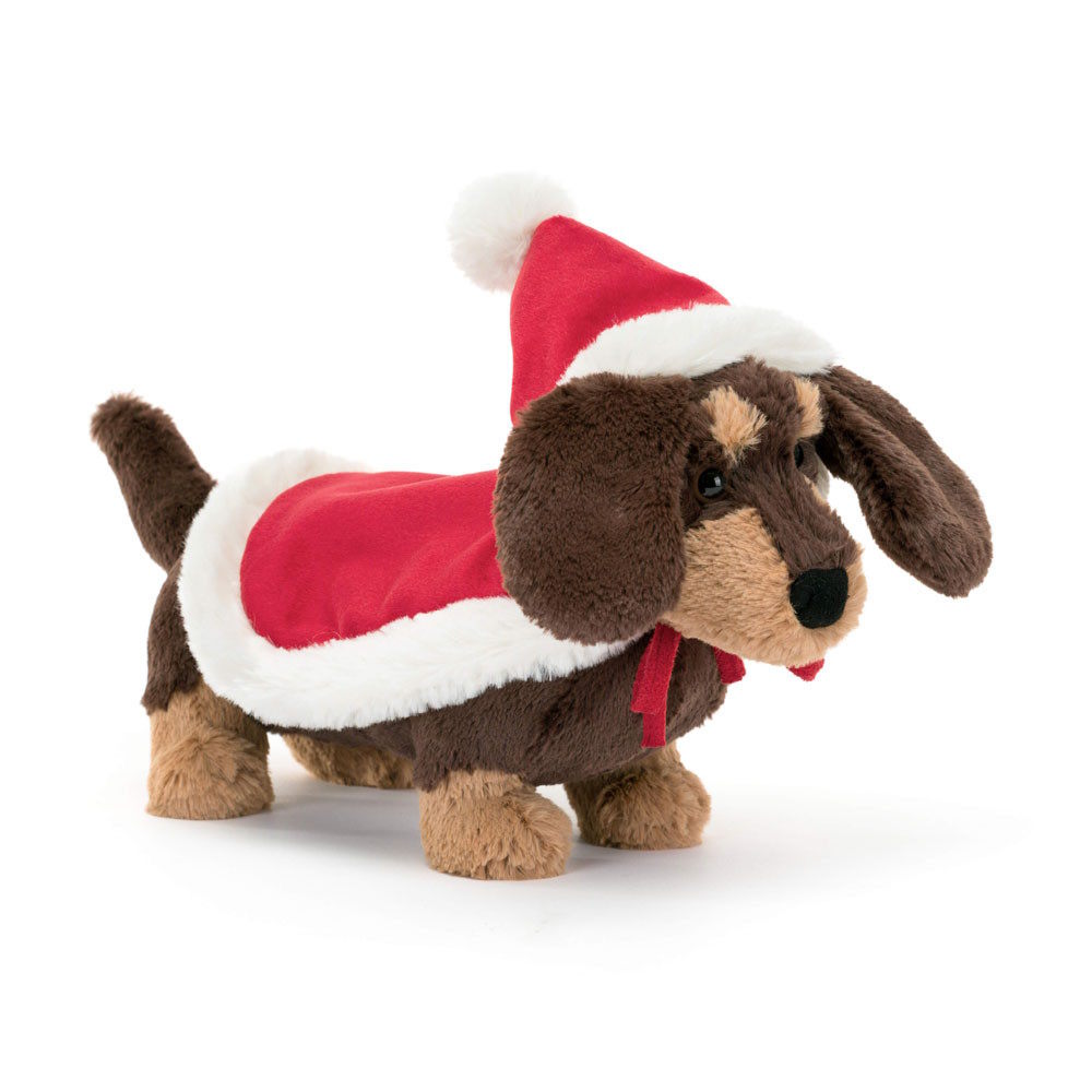 Jellycat | Winter Warmer Otto Sausage Dog at Milk Tooth Australia