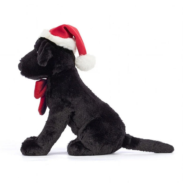 新品　ジェリーキャット　クリスマス　サンタ　ラブラドール　犬　黒ラブ　いぬ Jellycat-Winter-Warmer-Pippa-