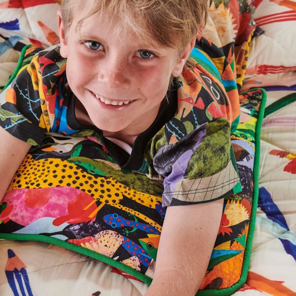 Kip and Co | All Creatures Great &amp; Small Cushion at Milk Tooth