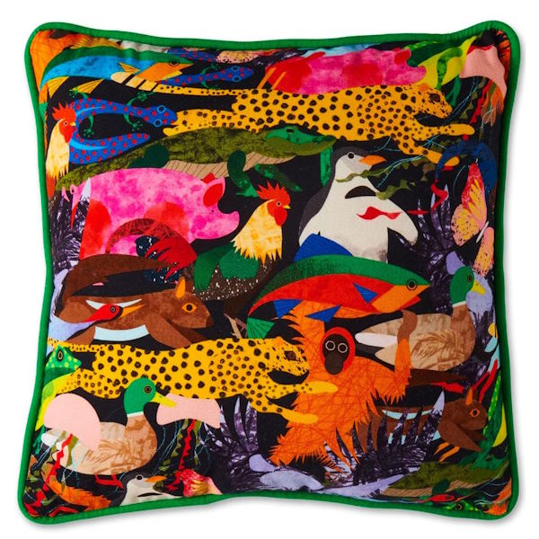 Kip and Co | All Creatures Great &amp; Small Cushion at Milk Tooth