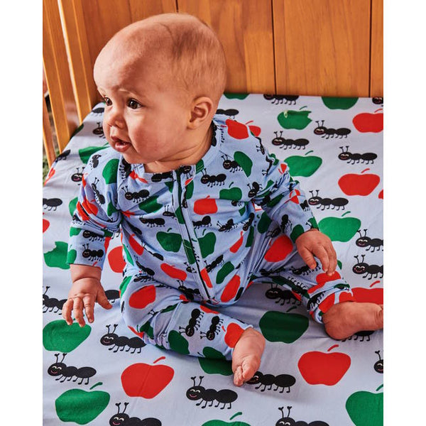 Kip and Co Ants Pants Fitted Sheet Cot Milk Tooth