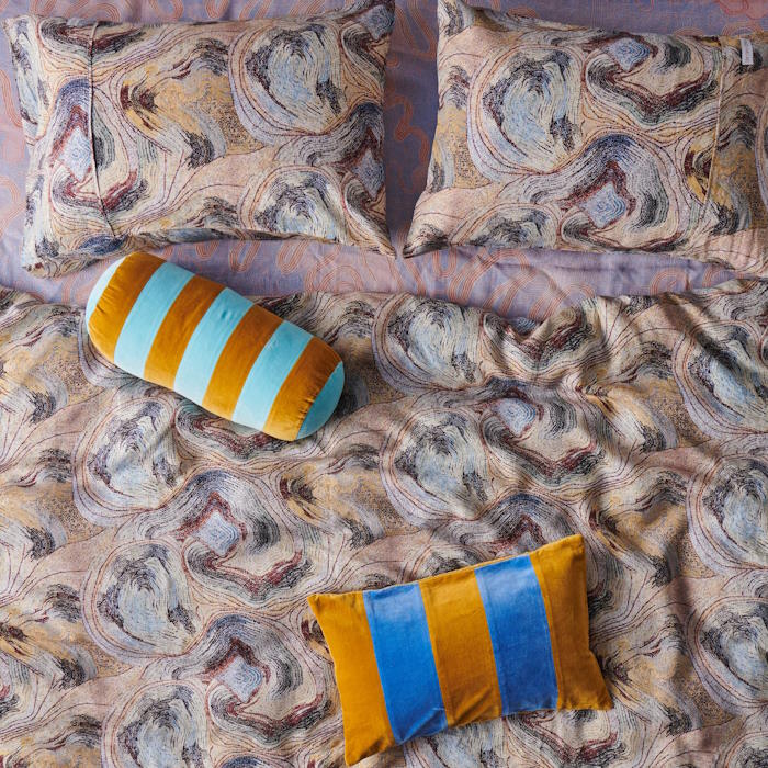 Kip and Co x Ernabella Arts | Likara Linen Pillowcases 2P at Milk Tooth