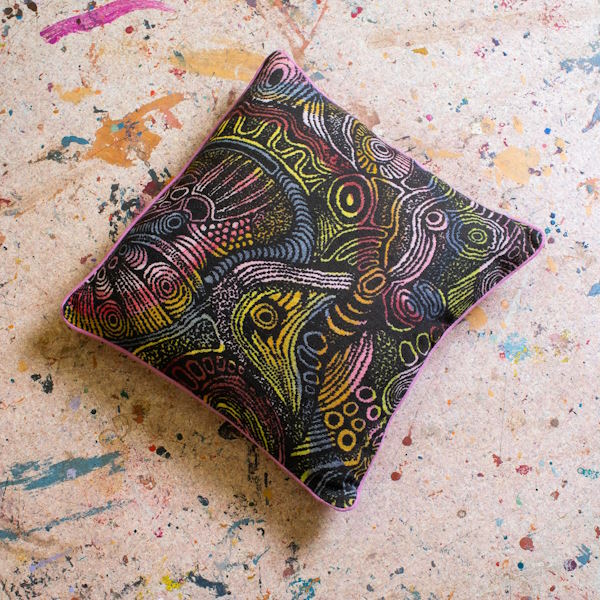 Kip and Co x Ernabella Arts | Tjala Tjukurpa Upholstery Cushion at Milk Tooth