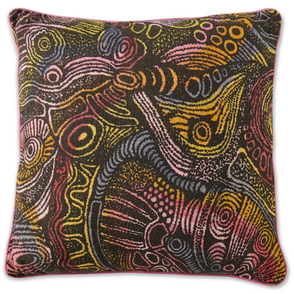 Kip and Co x Ernabella Arts | Tjala Tjukurpa Upholstery Cushion at Milk Tooth