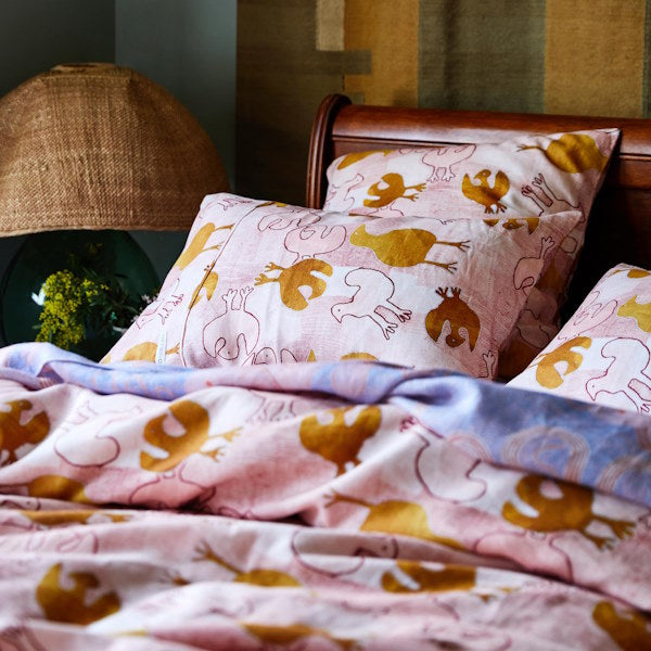 Kip and Co x Ernabella Arts | Tjulpu Kulunypa Linen Quilt Cover at Milk Tooth