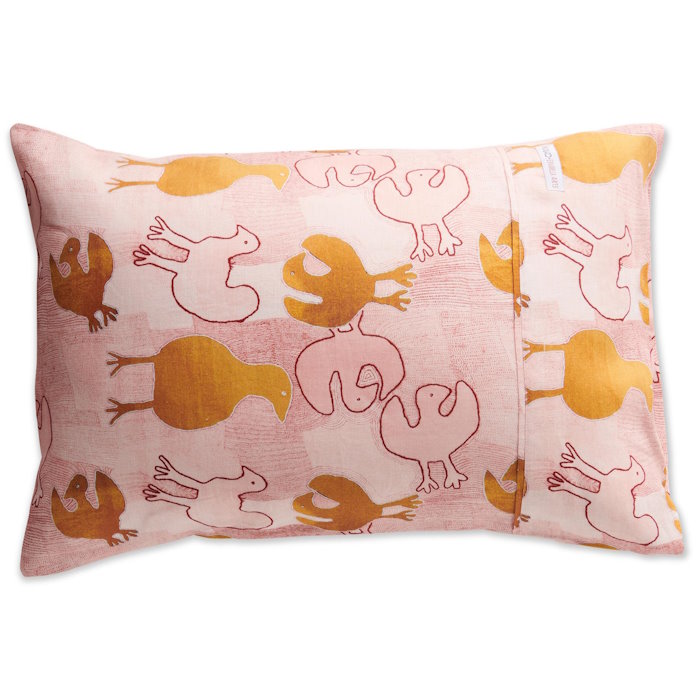 Kip and Co x Ernabella Arts | Tjulpu Kulunypa Linen Pillowcase(s) at Milk Tooth