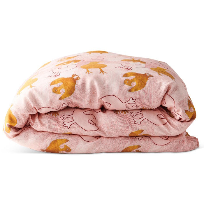 Kip and Co x Ernabella Arts | Tjulpu Kulunypa Linen Quilt Cover at Milk Tooth