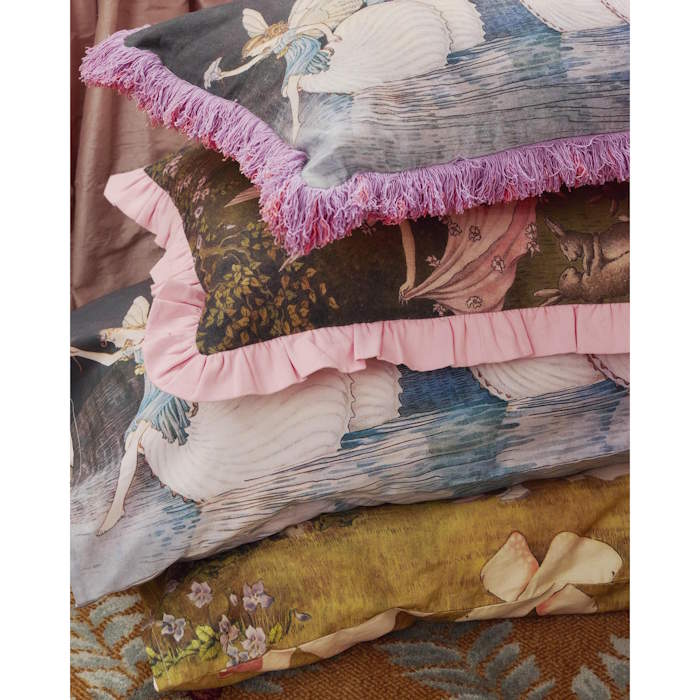Kip and Co x Fairyland | Frill Cushion Rabbit Dance