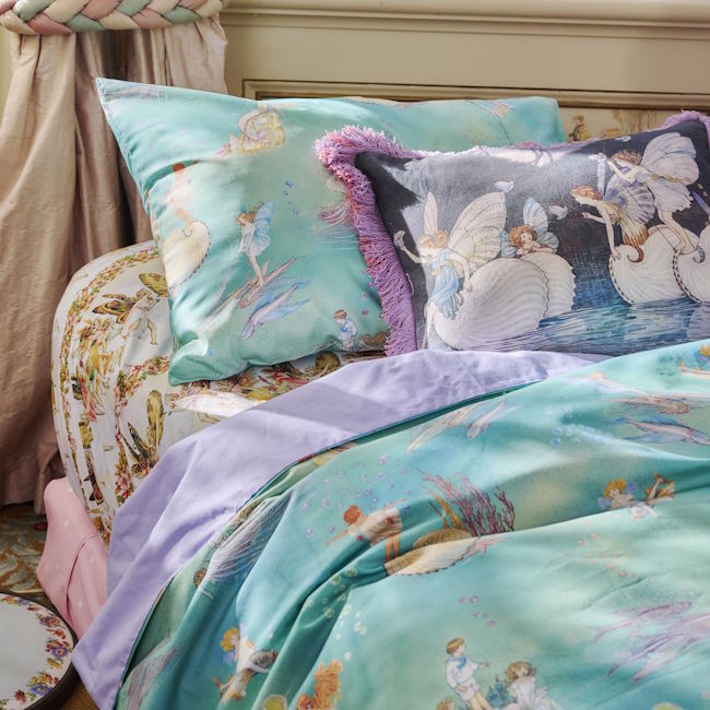 Kip and Co x Fairyland | 1P Pillowcase Underwater Fairy Dreaming